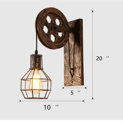Moderne Designlamp met Metaalstructuur | Industrieel en Stijlvol Wandarmatuur