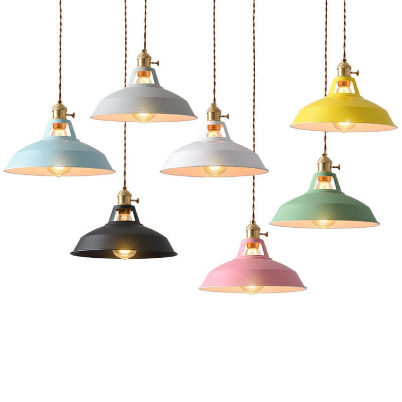 ColorLuxe - Moderne LED Hanglamp van Metaal voor Kleurrijke Slaapkamers