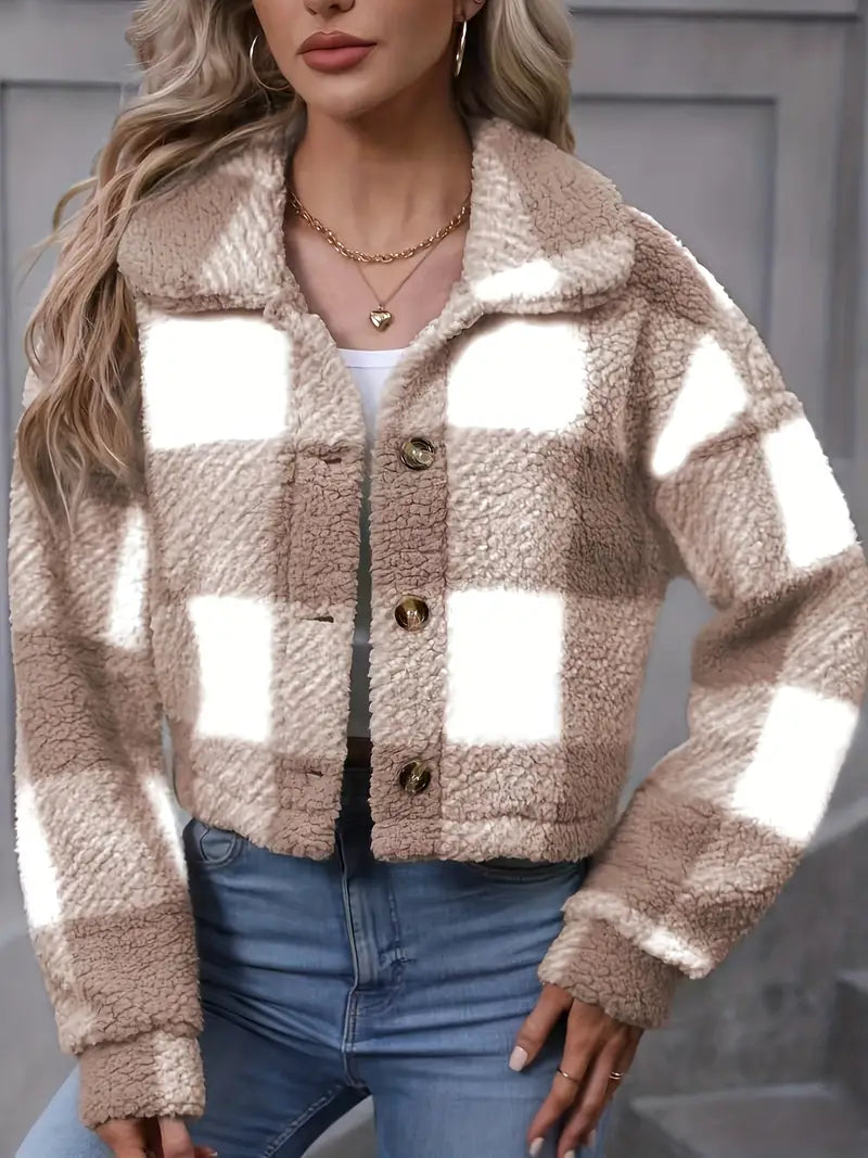 Pernilla - Comfortabele Winterjas met Lange Mouwen en Knopen | Warme Bovenkleding voor de Winter