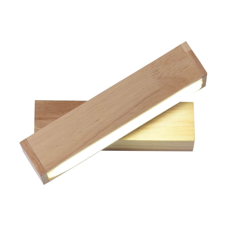 FlexWood - Stijlvolle LED-wandlamp van hout met draaibaar ontwerp en één lichtpunt