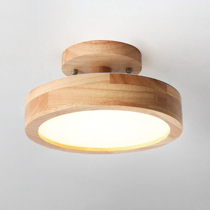 ScandiLuxe Ronde LED Half-Inbouw Plafondlamp - Modern Design en Energiezuinige Verlichting