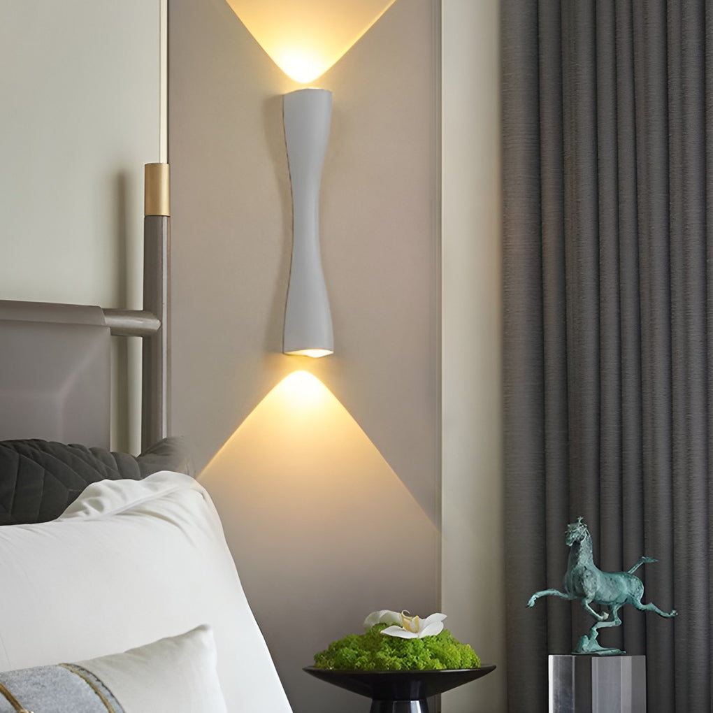 GlowLux - MetaalFinish LED Up en Down Lights | Stijlvolle Moderne Wandverlichting