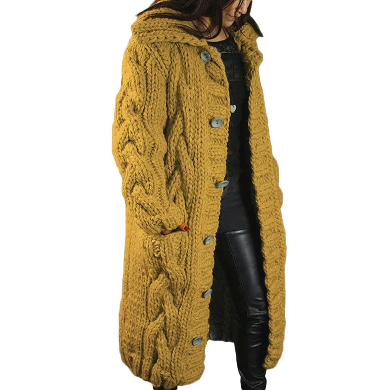 Elise – Warme Gebreide Jas voor Dames | Stijlvolle Winter 2024