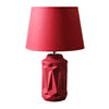 Elegant Rood Sfeerlampje - Stijlvolle Nachtverlichting voor Slaapkamer en Woonkamer