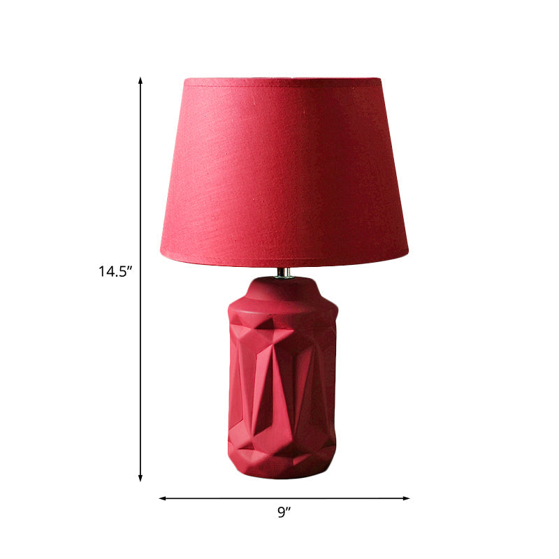 Elegant Rood Sfeerlampje - Stijlvolle Nachtverlichting voor Slaapkamer en Woonkamer