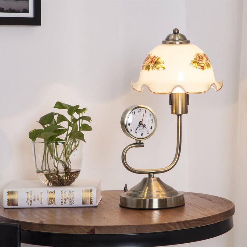 BloemLicht - Bloemvormige Tafellamp in Landelijke Stijl | Sfeervolle Verlichting voor Elk Interieur