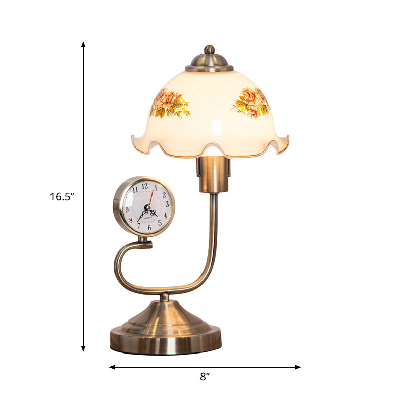 BloemLicht - Bloemvormige Tafellamp in Landelijke Stijl | Sfeervolle Verlichting voor Elk Interieur