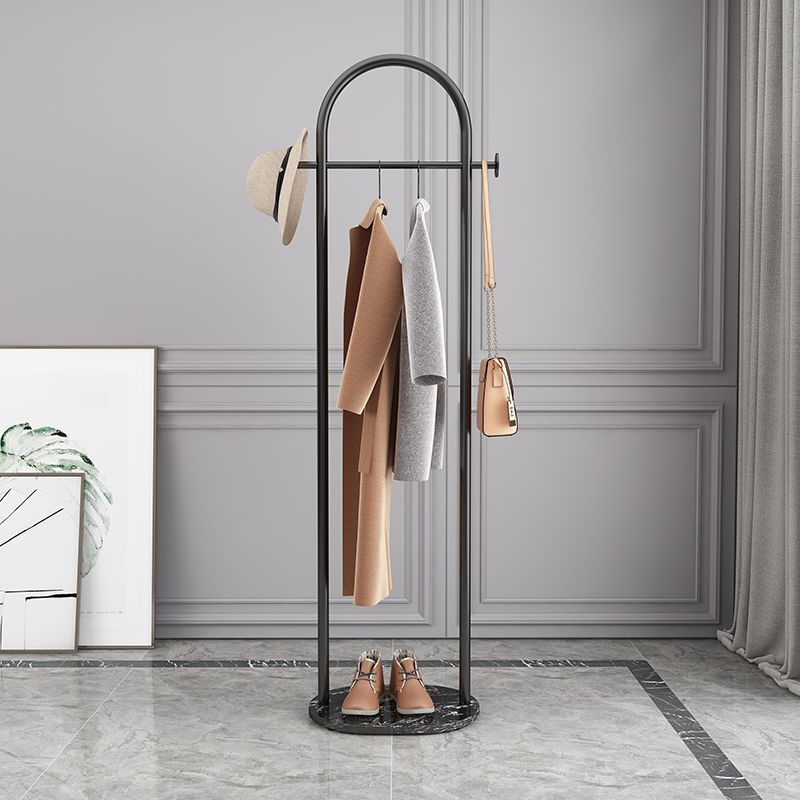 Elegant Staande Kapstok met Marmeren Basis | Moderne Metalen Ontwerp