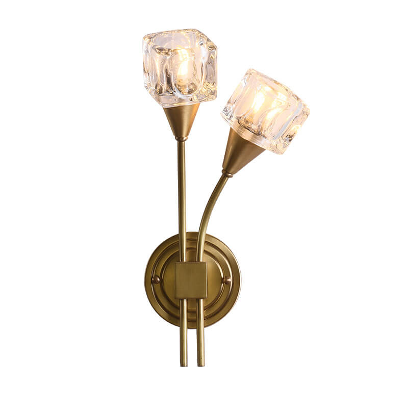 BlossomGlow - Bloemvormige wandlamp met twee lichtpunten
