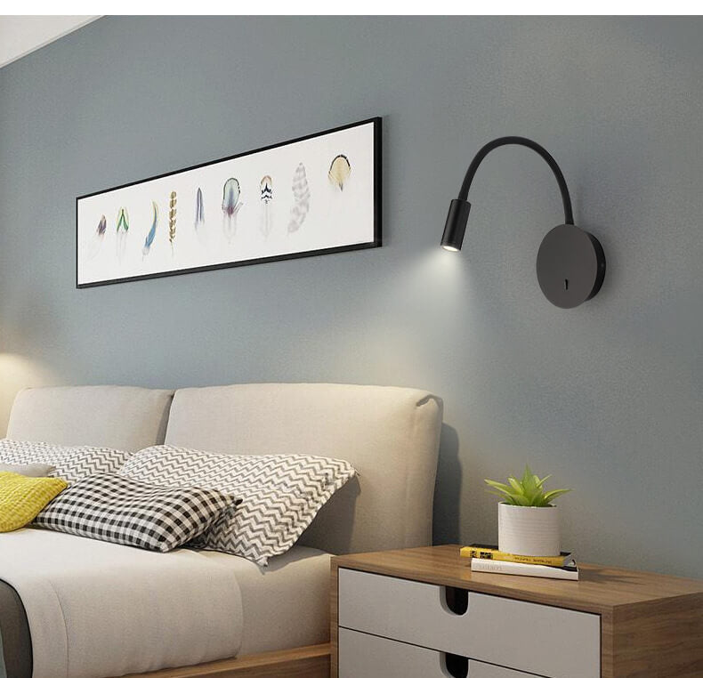 LumiFlex - Moderne LED-wandlamp met 360 graden verstelbaar licht | Flexibele verlichting voor elk interieur