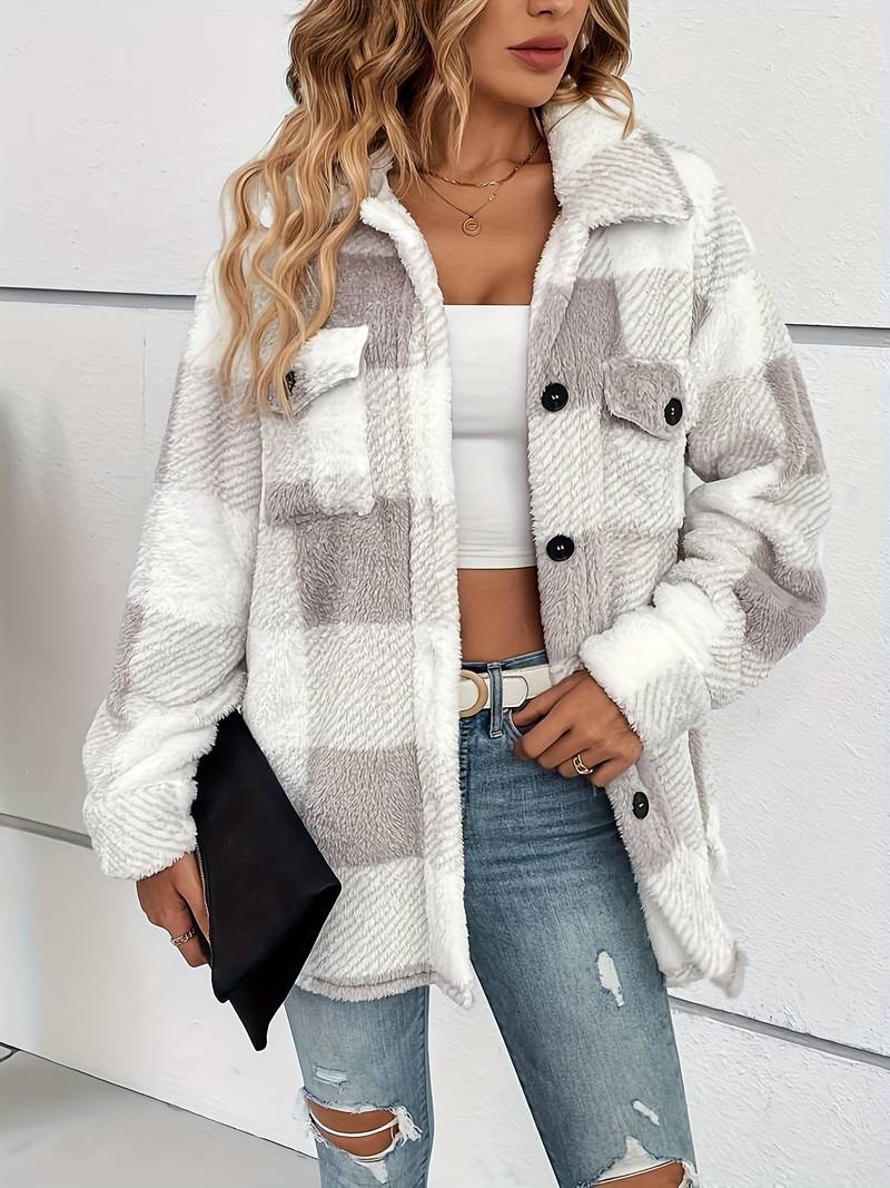 Lena – Casual Lange Mouwen Jas voor Dames | Stijlvol en Comfortabel voor Elke Dag