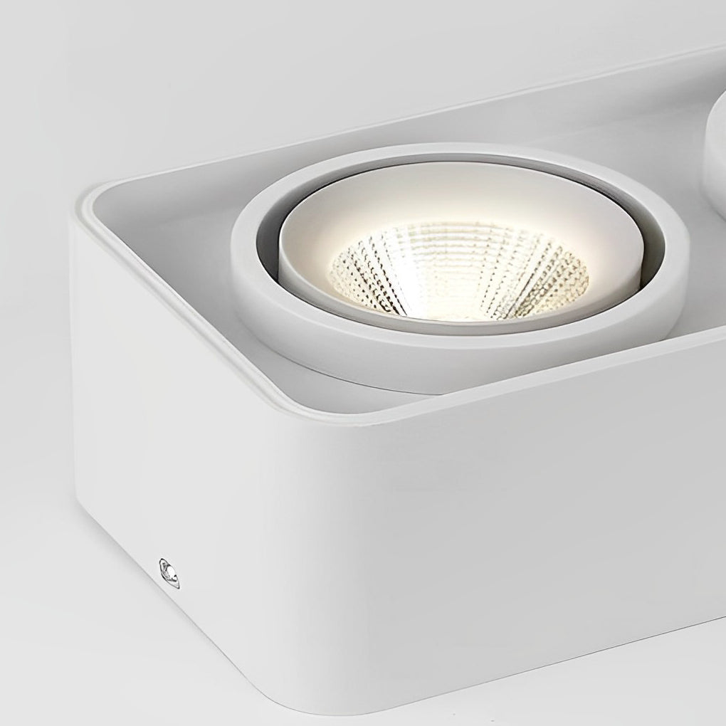SquareBeam - Vierkante Verstelbare Plafondlamp met Dimbare LED Verlichting in Drie Stappen