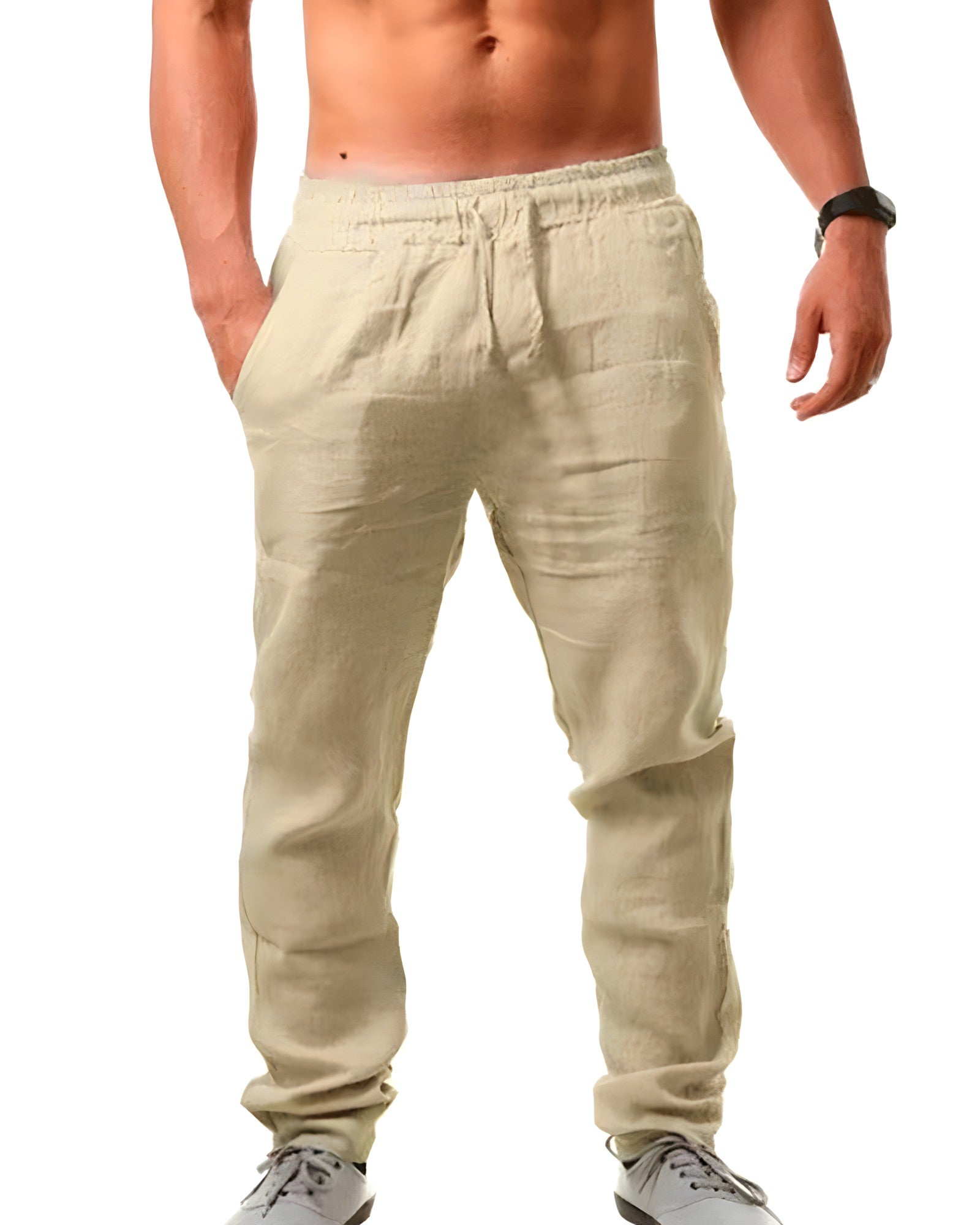 Arend - Casual Linnenbroek voor Heren | Comfortabele en Ademende Broek