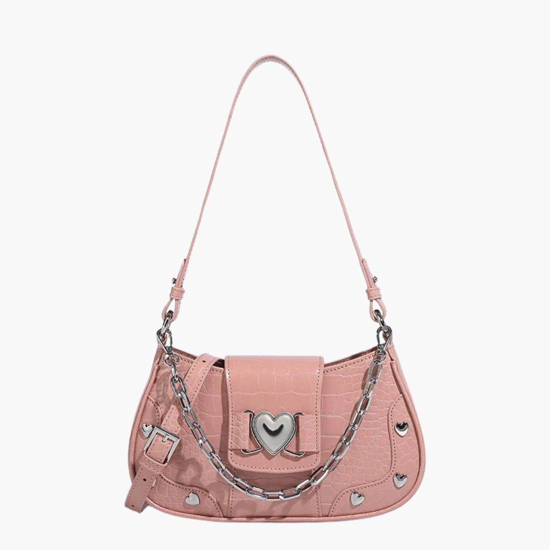Ella - Vegan Leren Schoudertas voor Dames | Stijlvolle en Duurzame Crossbody Tas