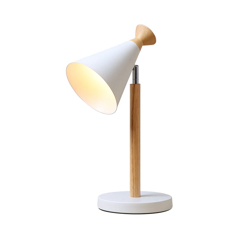 ScandiLuxe - Moderne IJzeren Trompetlamp voor Stijlvolle Tafelverlichting