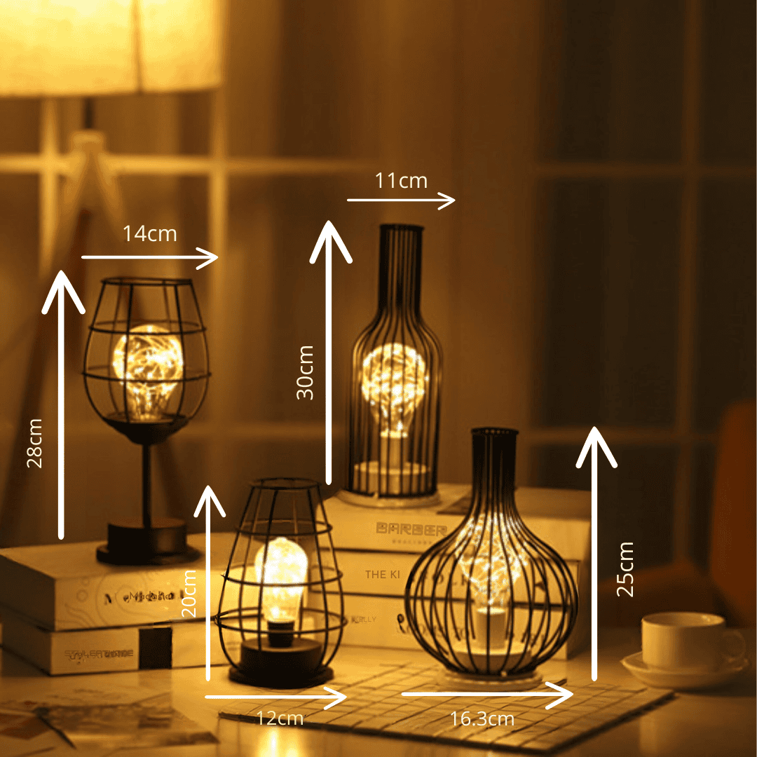 NoirLuxe - Eva Luxe Noir Tafellamp | Moderne Tafellamp voor Stijlvolle Verlichting