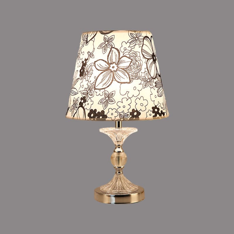 Elegante Tafellamp met Bloemmotief | Stijlvolle Verlichting voor Woonkamer en Slaapkamer