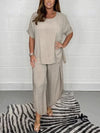 Marina - Tweedelig Pak Set met Mouwen voor Dames | Stijlvol en Comfortabel Outfit