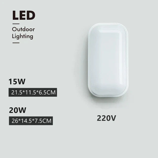 AquaGuard - Vochtbestendige LED Plafondlamp voor Efficiënte Verlichting