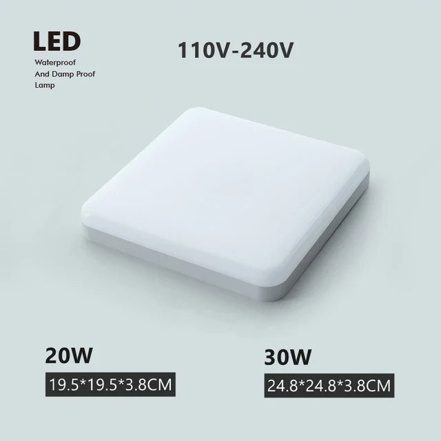 AquaGuard - Vochtbestendige LED Plafondlamp voor Efficiënte Verlichting