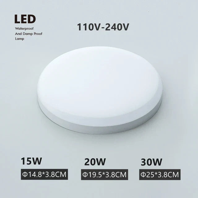 AquaGuard - Vochtbestendige LED Plafondlamp voor Efficiënte Verlichting