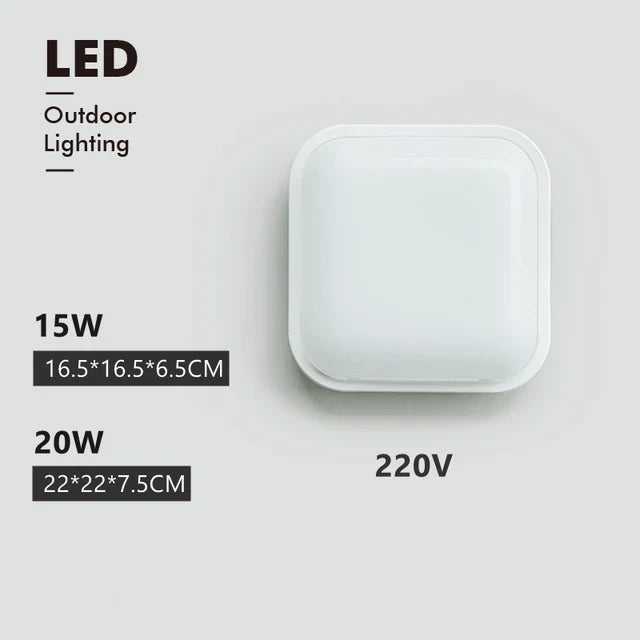 AquaGuard - Vochtbestendige LED Plafondlamp voor Efficiënte Verlichting