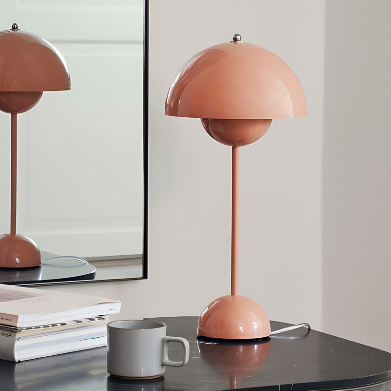 BloomGlow - Oplaadbare Draagbare Bloempot Tafellamp met Aanraakdimmer voor Nachtkastje | Stijlvolle Verlichting voor Thuis