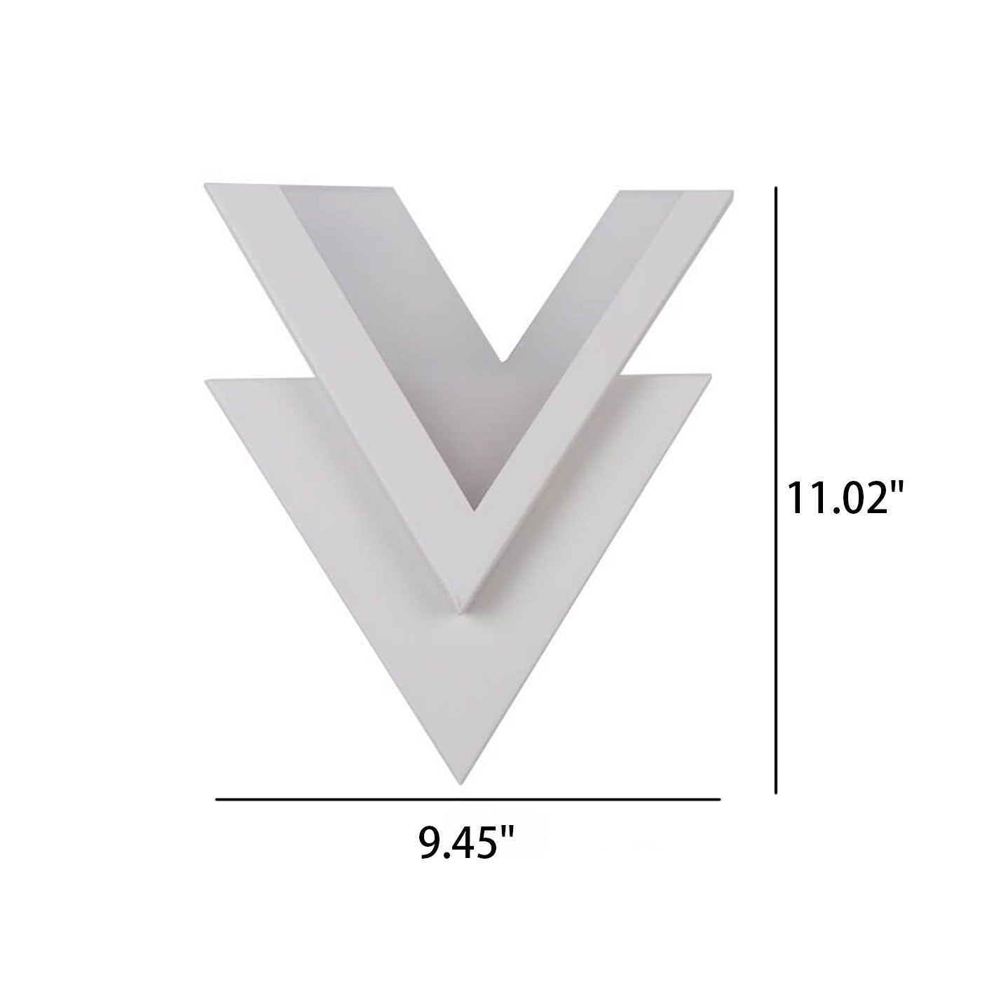 V-Lite - Minimalistische V-vormige LED-wandlamp | Creatieve en moderne verlichting