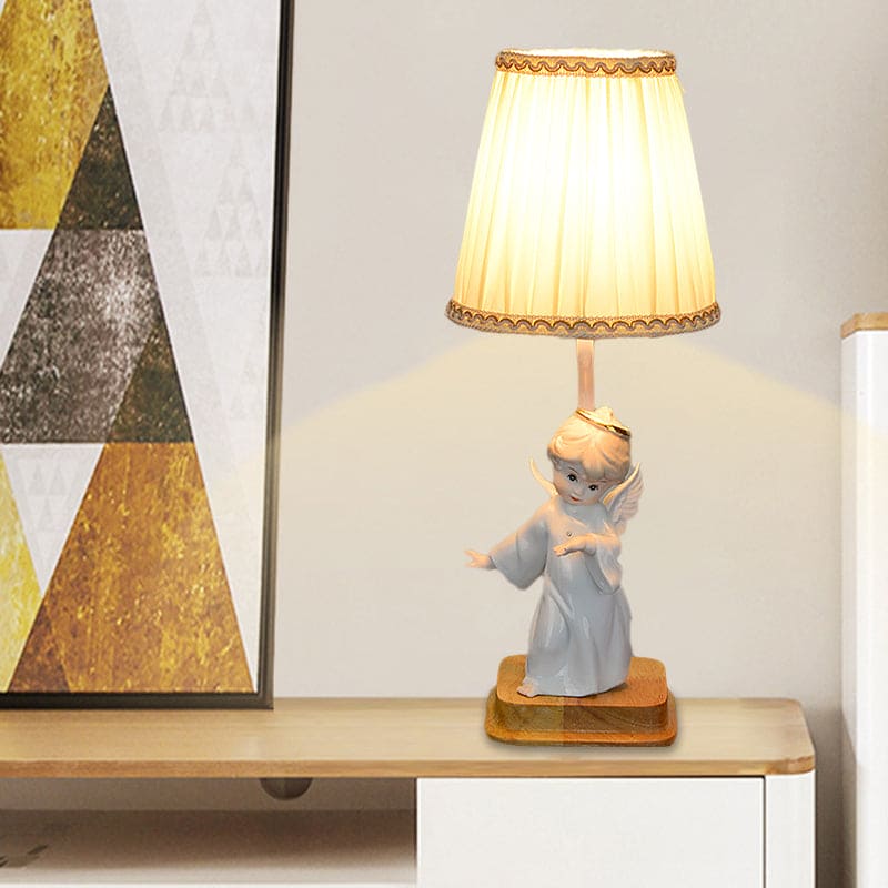 Nachtkastlamp met Engeldecor | Sfeervolle Verlichting voor Slaapkamer en Woonkamer
