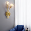 BlossomGlow - Bloemvormige wandlamp met twee lichtpunten