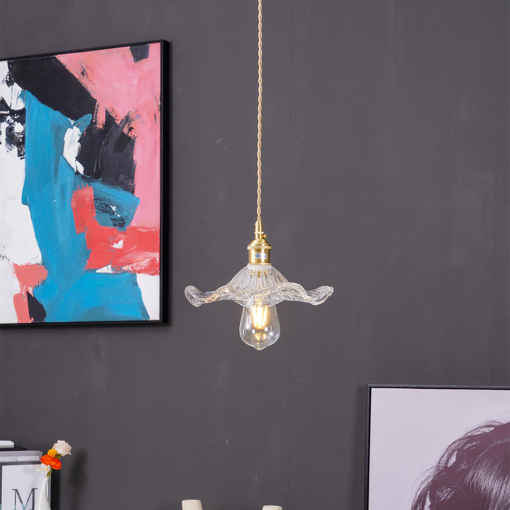 FloraHibiscus Stijlvolle Hanglamp - Hibiscusbloem Designlamp voor Elegant Interieur