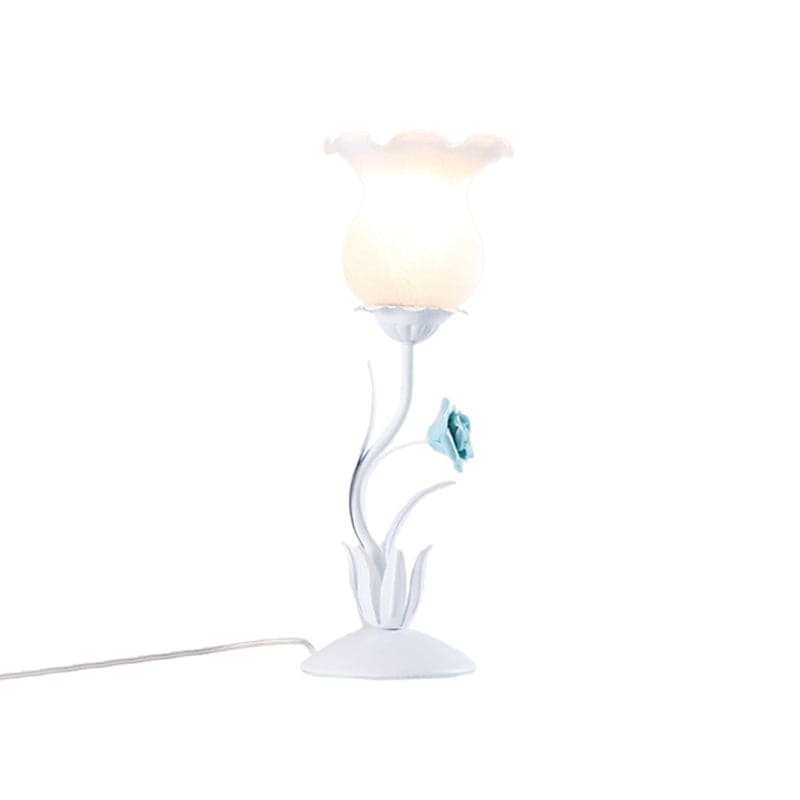 BloemLicht - Tafellamp met Bloemmotief voor Nachtkastje | Sfeervolle Verlichting voor de Slaapkamer