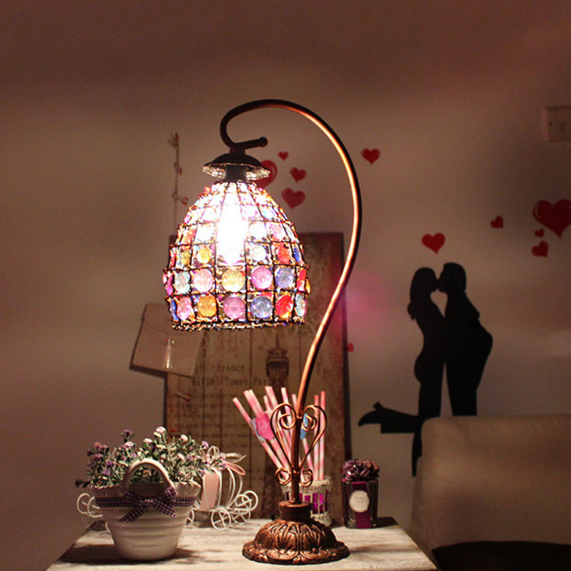 HoutLux - Stijlvolle Houten Tafellamp voor Moderne Interieurs