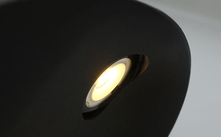 HaloLite - Minimalistische Halfronde Aluminium LED Wandlamp | Creatieve Verlichting