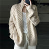 Daphne - Kasjmier Vest met Hoge Hals voor Dames
