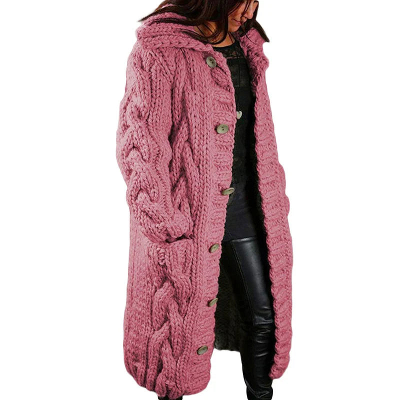Elise – Warme Gebreide Jas voor Dames | Stijlvolle Winter 2024