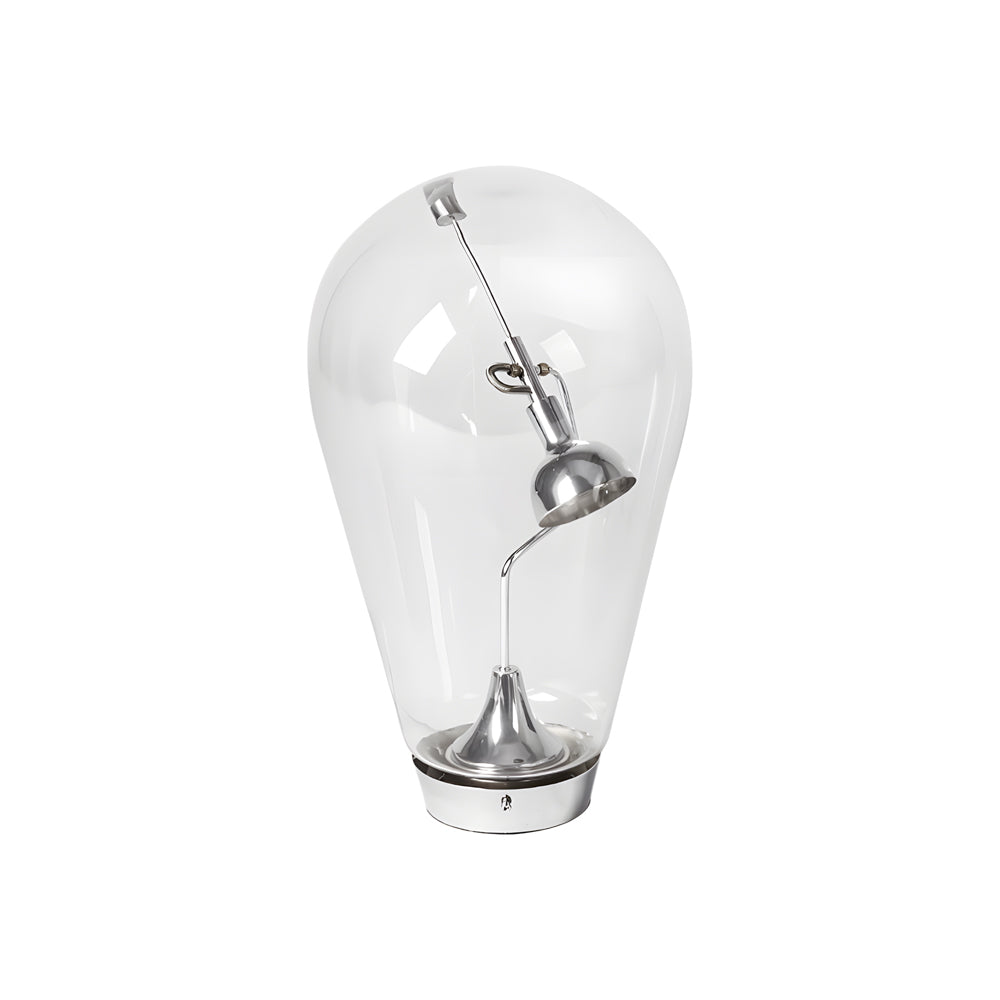 MagnetoGlow - Industriële Magnetische Glazen Bolvormige Tafellamp met Touch Dimming | Moderne LED Verlichting voor Stijlvol Interieur