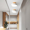 ScandiLuxe Ronde LED Half-Inbouw Plafondlamp - Modern Design en Energiezuinige Verlichting