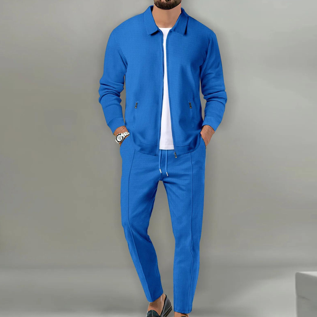 Elegant Vrijetijdspak – Tijdloos Design & Comfortabele Pasvorm voor Heren