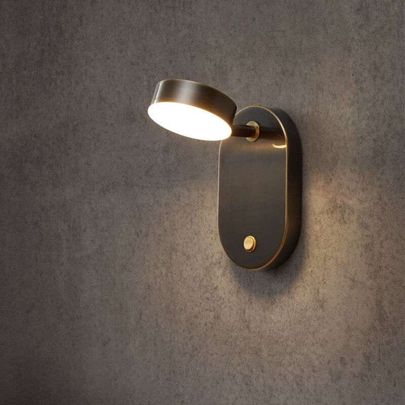 CopperLux - Moderne wandlamp met cilindervormig koperdesign | Stijlvolle verlichting voor elk interieur