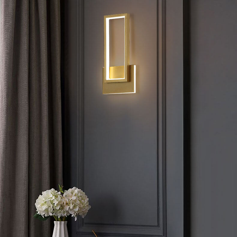 DazzleLux - LED-wandlamp met gouden afwerking en strak design | Luxe en moderne verlichting