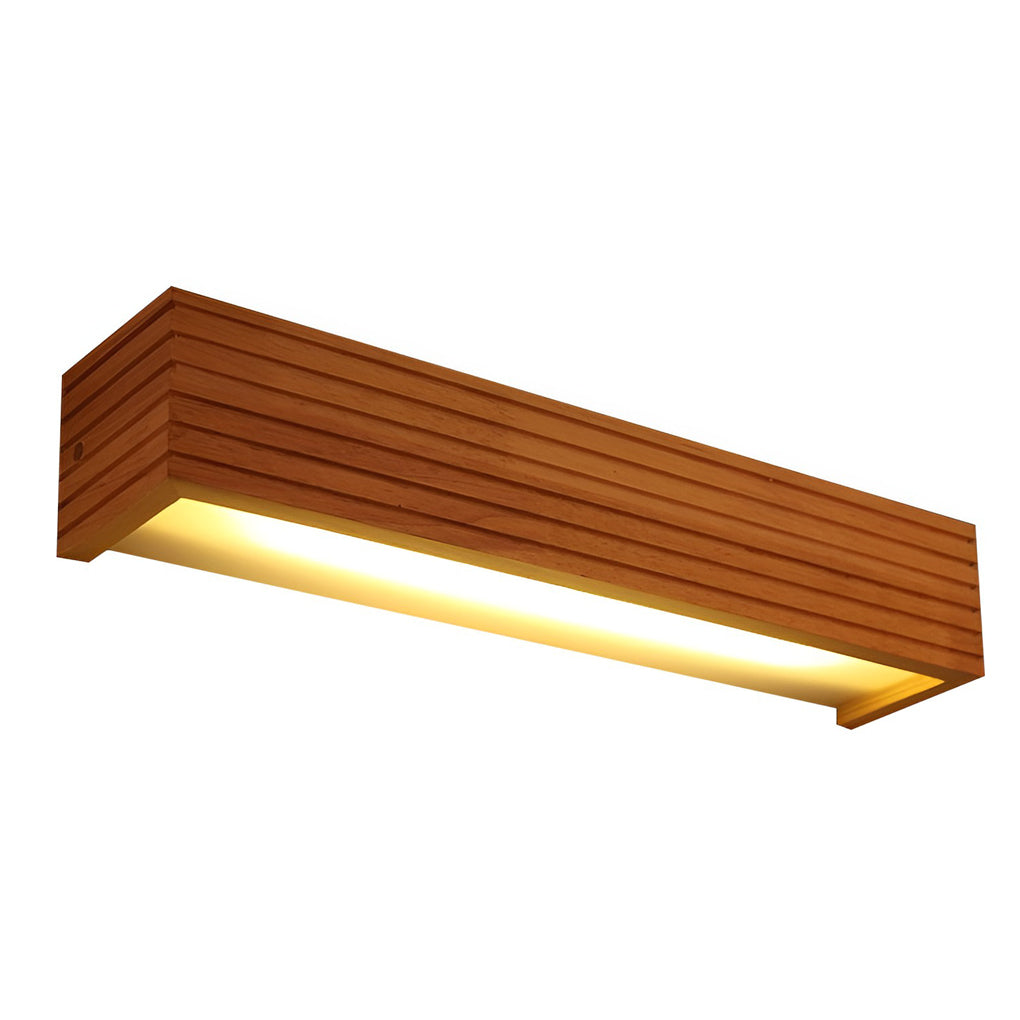 GloeiLicht - Rechthoekige Waterdichte LED Wandlamp voor Spiegelverlichting in Scandinavische Stijl