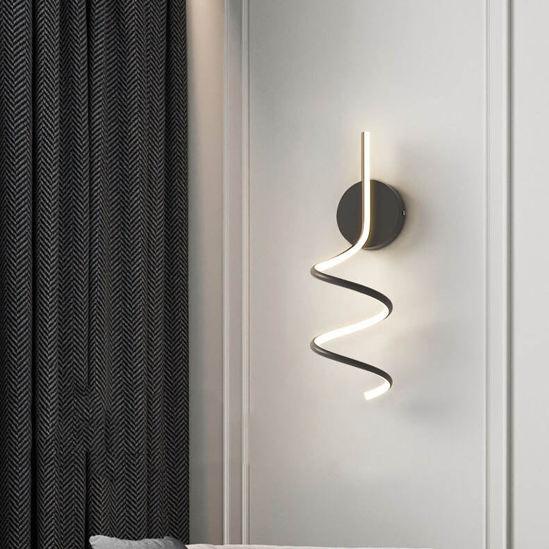 ArcLine - Minimalistische LED-wandlamp met creatief boogdesign
