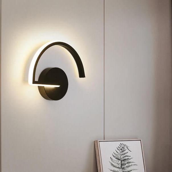 CurveLux - Aluminium LED-wandlamp met gebogen design | Energiezuinige verlichting