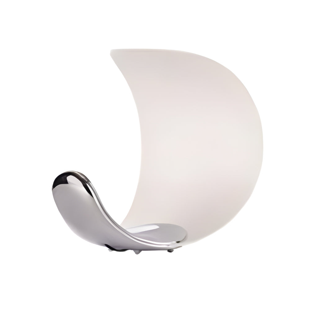 CurveMoon - Aluminium Gebogen Maanvormige LED Tafellamp met Touch Dimming | Moderne Sfeerverlichting voor Elk Interieur