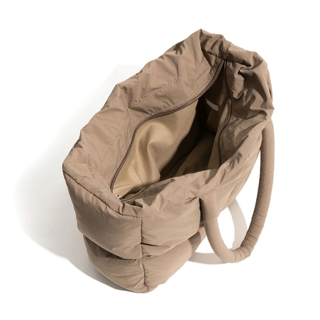 Mira - Puffer Schoudertas voor Dames | Stijlvolle en Ruime Crossbody Tas