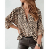 Mara - Langarm Blouse met Luipaardprint voor Dames | Stijlvolle en Trendy Blouse