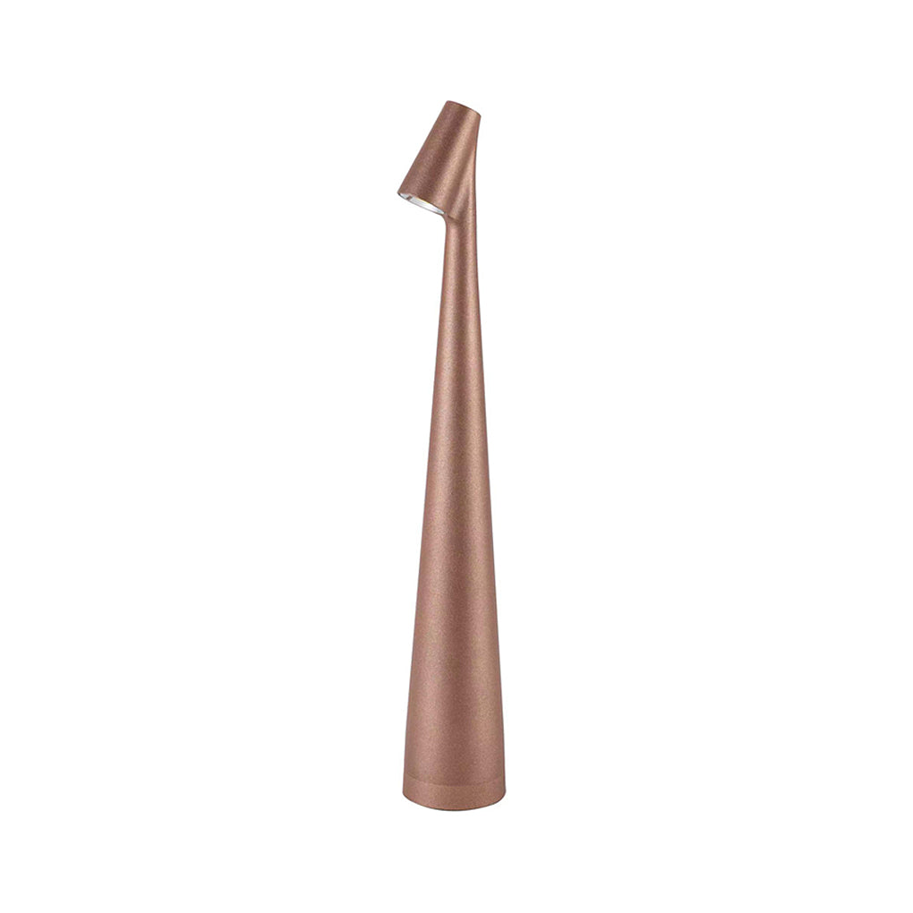 SlimLight - Slanke Conische Tafellamp met Omlaag Gerichte Kop en USB Oplaadbaar Taaklicht | Stijlvolle Verlichting voor Werk- en Woonruimtes