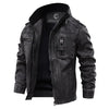 Elegante premium lederjacke für herren