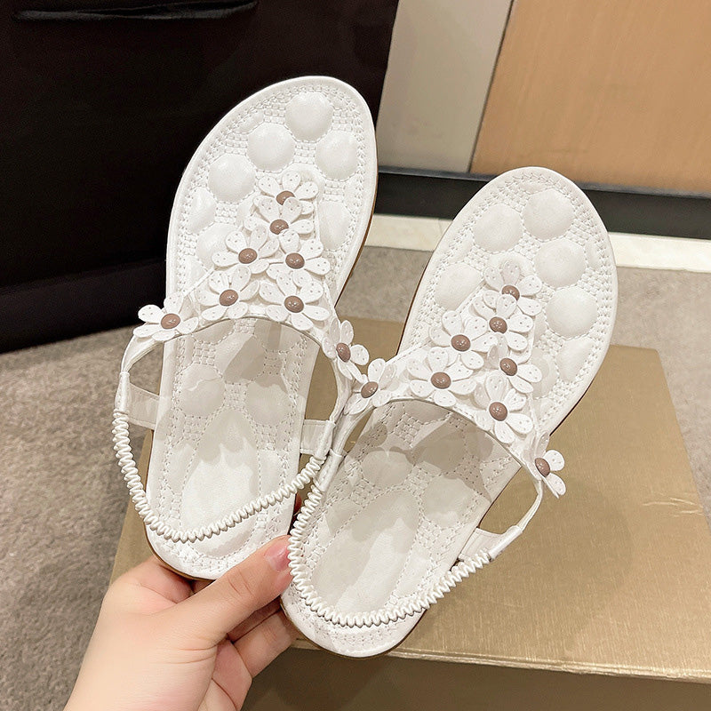 FloraLace Elegantie Sandalen – Luchtig en Licht voor Dames